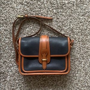 Vintage Navy Dooney and Bourke Crossbody Bag